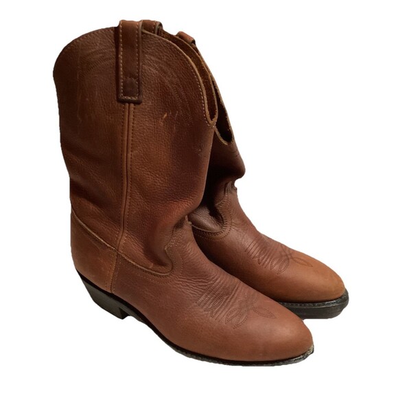 Masterson RB4002 Men’s 11D Cowboy Boots Leather Neoprene Bottoms Wellingtons - Picture 1 of 14